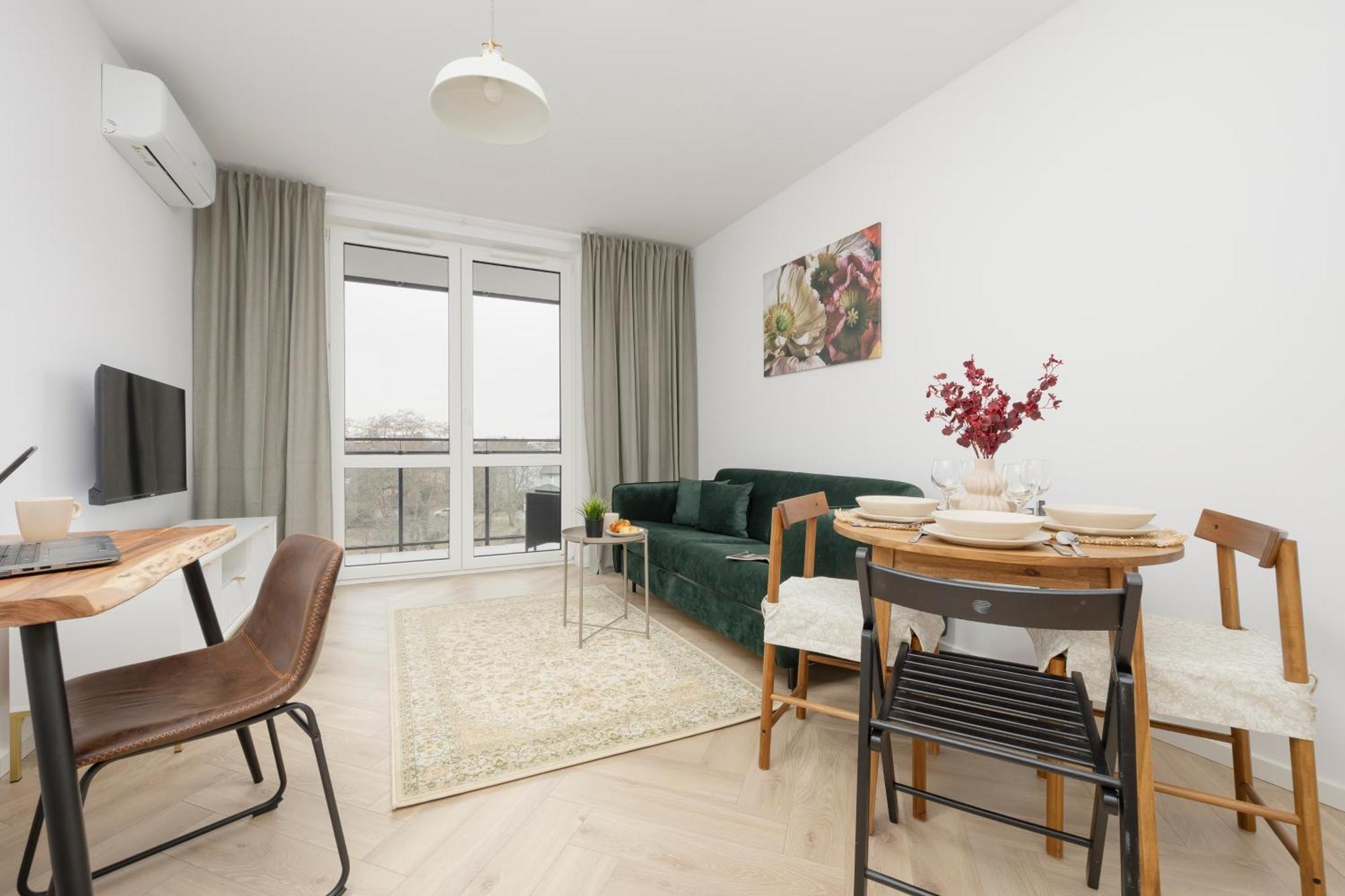 Modern Apartment With Balcony Near Aleje Jerozolimskie By Noclegi Renters Warsaw Ngoại thất bức ảnh